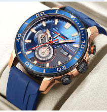 Load image into Gallery viewer, Watch Multi-function Chronograph Calendar Sports Men's Watches