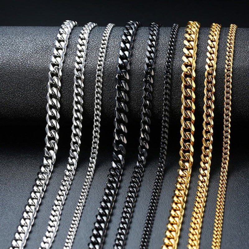 Stainless Steel Single Buckle Grinding Edge Chain