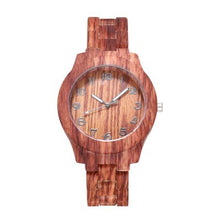 Load image into Gallery viewer, Bamboo Pattern Fashion Numbers Creative Men's And Women's Watches