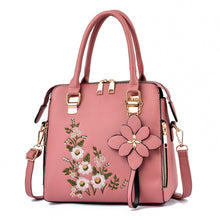 Load image into Gallery viewer, Fashion Flowers Embroidered Handbag Women Shoulder Messenger Bags