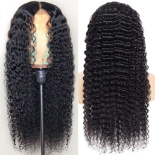 Load image into Gallery viewer, Front Lace Human Hair Wig Deep Wave Human Wigs
