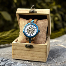 Load image into Gallery viewer, Wooden Automatic Mechanical Watches Men Luxury