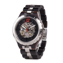 Load image into Gallery viewer, Wooden Automatic Mechanical Watches Men Luxury