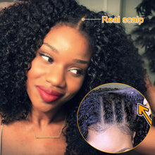 Load image into Gallery viewer, Full Mechanism Human Hair Wig Headgear