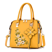 Load image into Gallery viewer, Fashion Flowers Embroidered Handbag Women Shoulder Messenger Bags