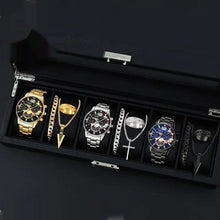 Load image into Gallery viewer, 12 set men's fashionable multi-color quartz watches collection with casual style