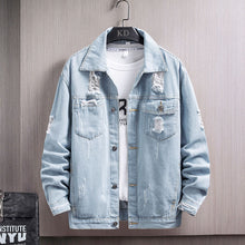 Load image into Gallery viewer, Student Fashion Trend Lapel Jacket Men's Clothing