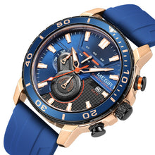 Load image into Gallery viewer, Watch Multi-function Chronograph Calendar Sports Men's Watches