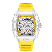 Load image into Gallery viewer, Wholesale fashionable transparent men's waterproof watches in various colors with quartz movement and stylish design