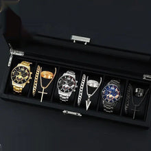 Load image into Gallery viewer, 12 colorful men's quartz watches set in casual style under 3mm thickness