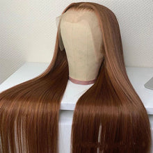 Load image into Gallery viewer, Brown Color Human Hair Wigs Human Hair Wig
