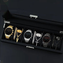 Load image into Gallery viewer, 12 colorful men's quartz watches set with casual style under 3mm thickness