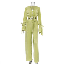 Load image into Gallery viewer, Fashion Retro Long Sleeve Pleated Women's Clothing