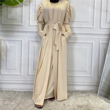 Load image into Gallery viewer, Fashion Women's Solid Muslim Cardigan