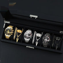 Load image into Gallery viewer, 12 set men's colorful quartz watches collection with slim design